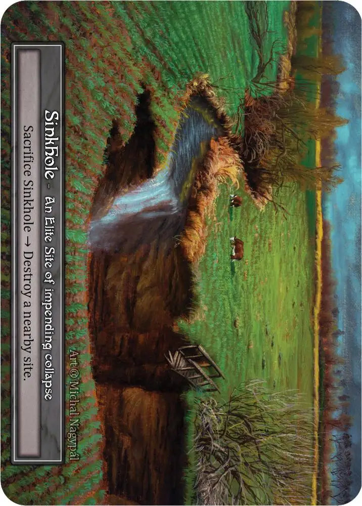 Sinkhole (Foil) [Alpha]