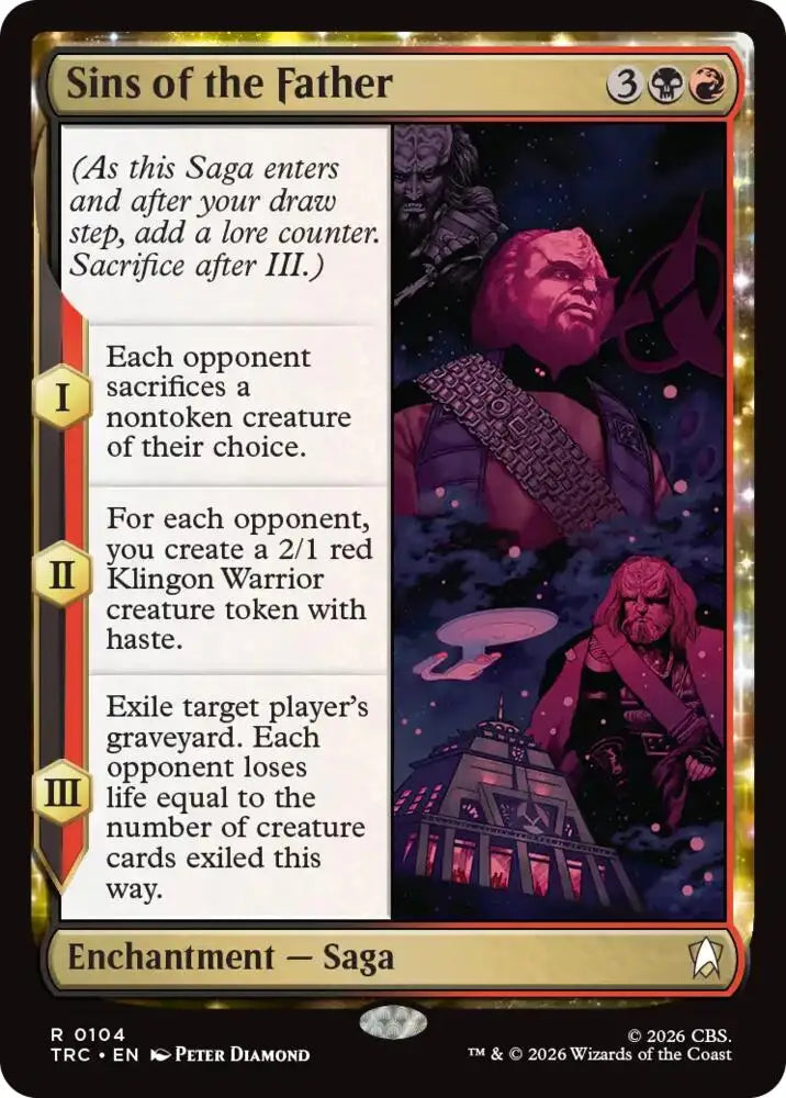 Sins of the Father (Surge Foil) (104) [Star Trek Commander]