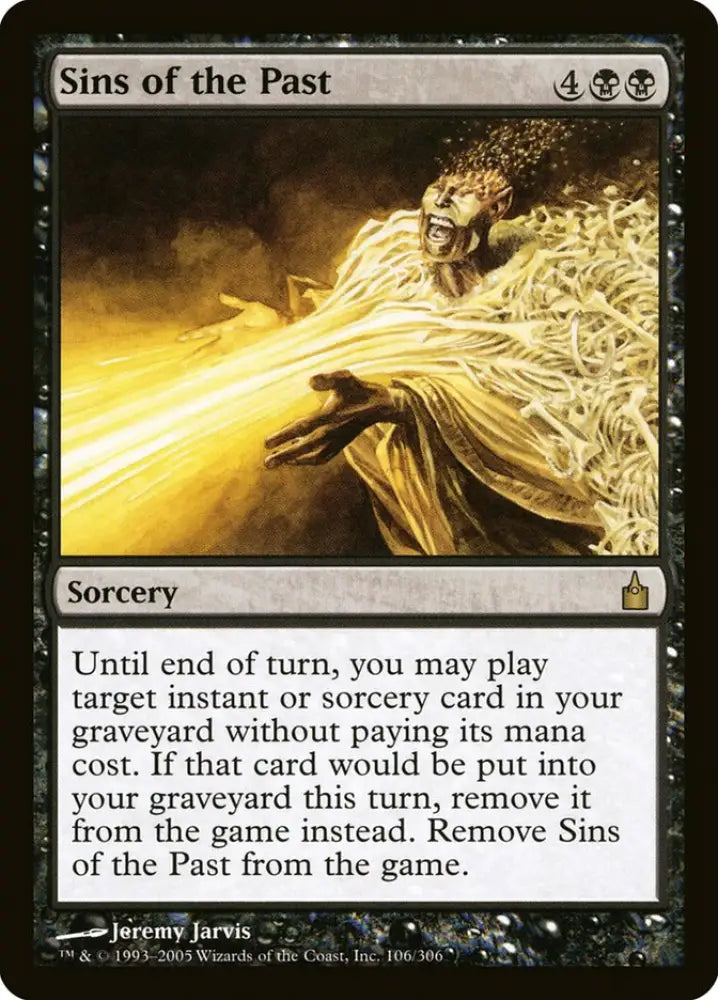 Sins of the Past [Ravnica: City of Guilds] - MTG Single