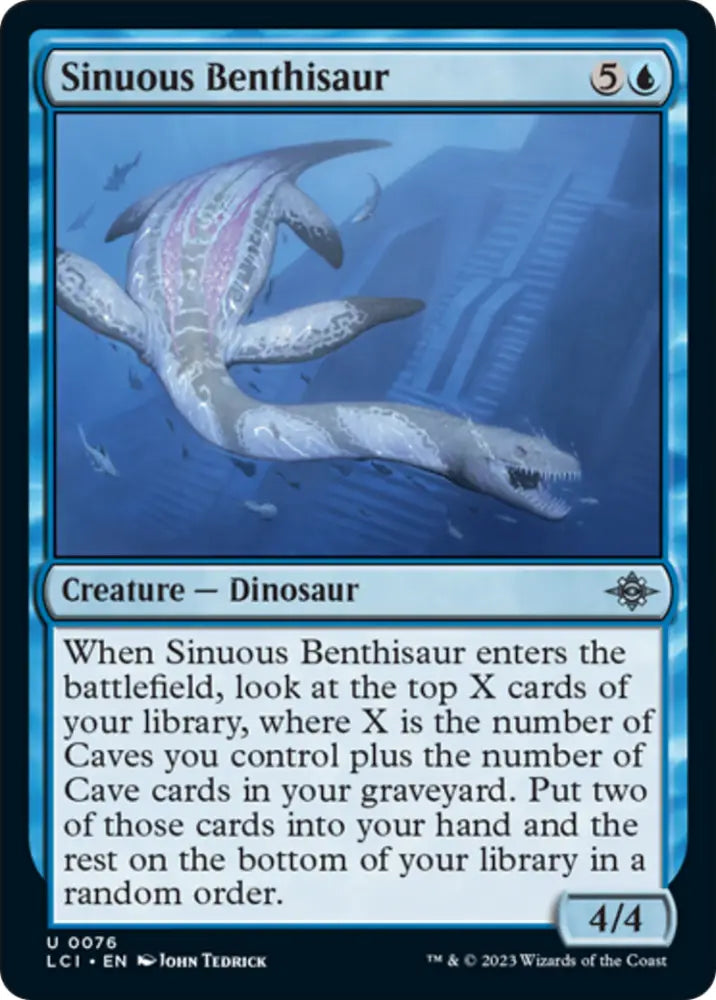Sinuous Benthisaur [The Lost Caverns of Ixalan] - MTG Single