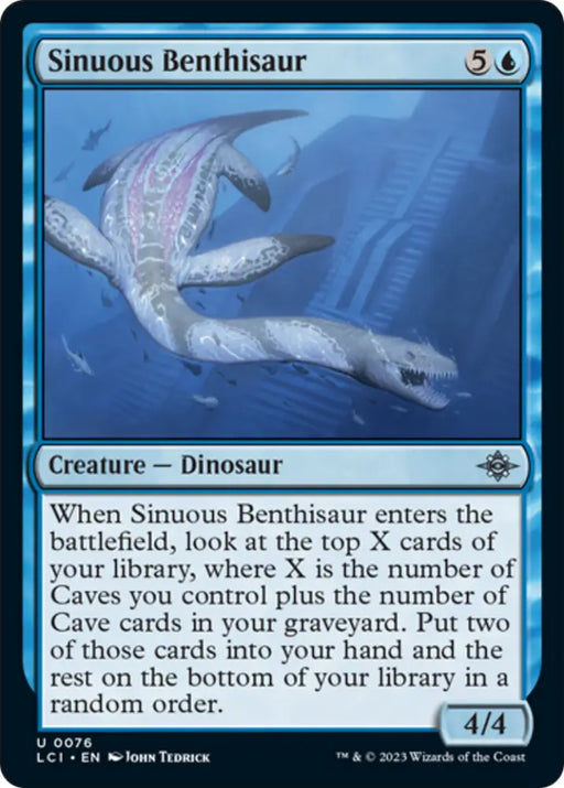 Sinuous Benthisaur [The Lost Caverns of Ixalan] - MTG Single