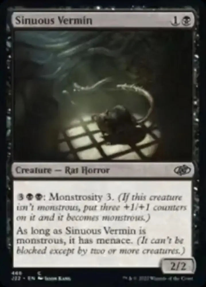 Sinuous Vermin [Jumpstart 2022] - MTG Single