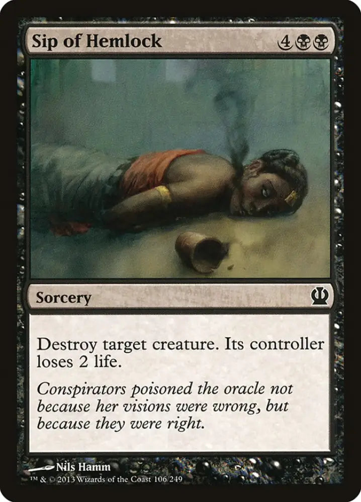 Sip of Hemlock [Theros] - MTG Single