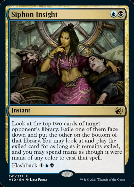 Siphon Insight [Innistrad: Midnight Hunt] - MTG Single