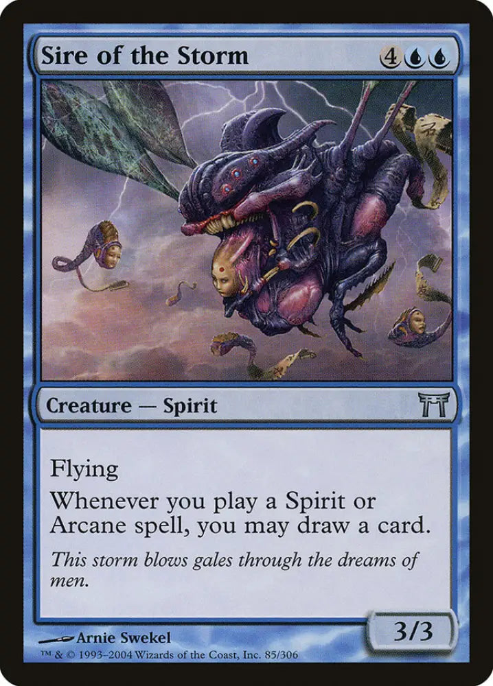 Sire of the Storm [Champions of Kamigawa] - MTG Single