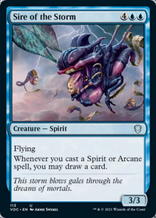 Sire of the Storm [Innistrad: Crimson Vow Commander] - MTG Single