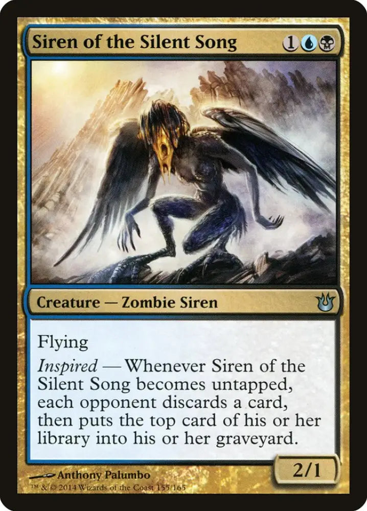 Siren of the Silent Song [Born of the Gods] - MTG Single