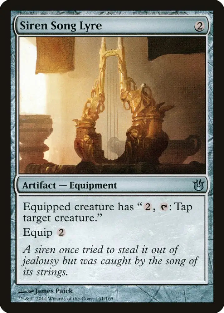Siren Song Lyre [Born of the Gods] - MTG Single