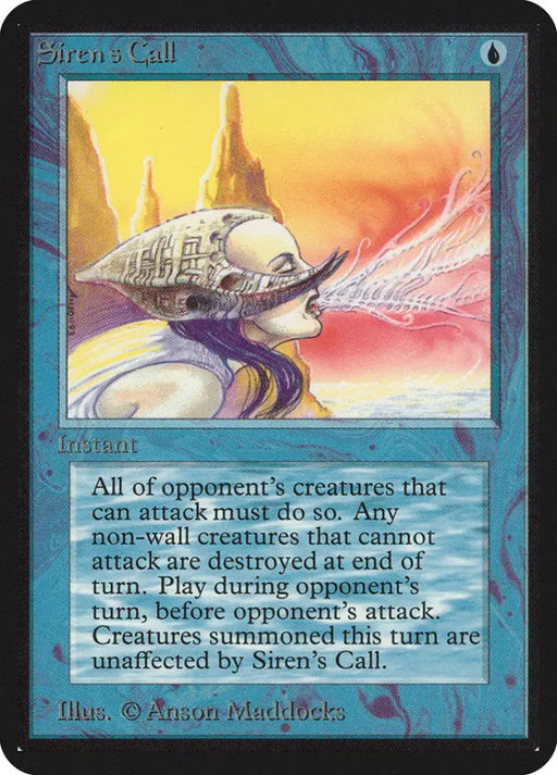 Siren’s Call [Alpha Edition] - MTG Single