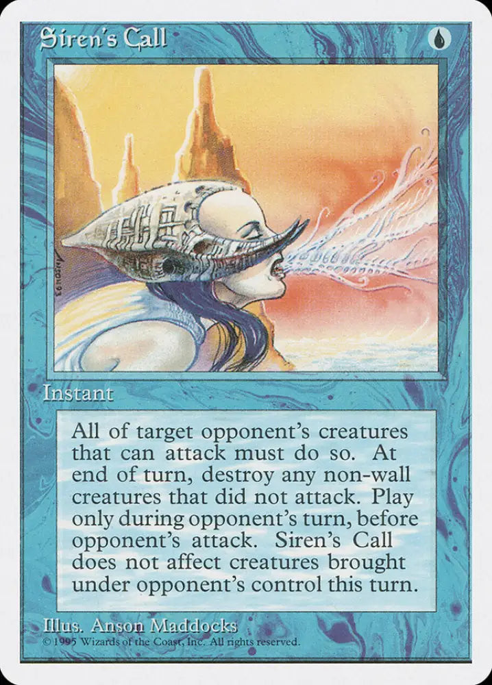 Siren’s Call [Fourth Edition] - MTG Single