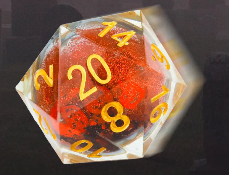 Sirius Dice: d20 Halloween Snowglobe 55mm - Accessoire