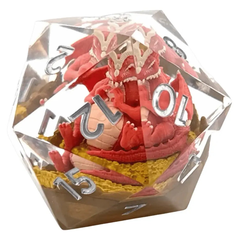 Sirius Dice: Dungeons & Dragons Themberchaud 55mm Spindown d20 - Accessoire