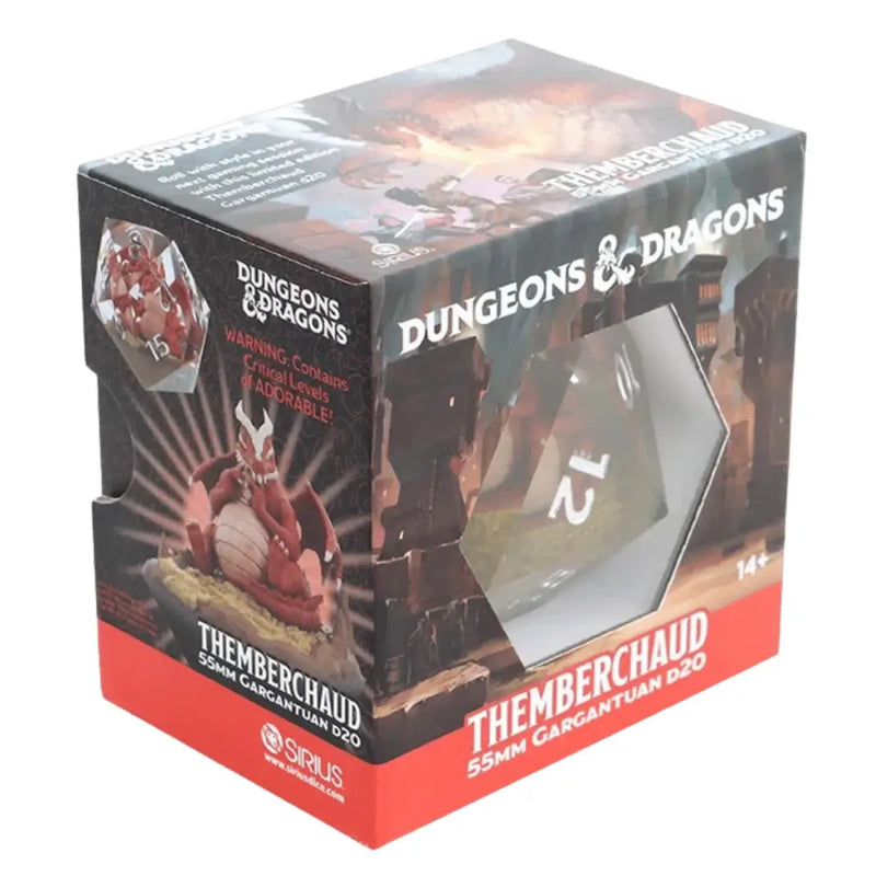 Sirius Dice: Dungeons & Dragons Themberchaud 55mm Spindown d20 - Accessoire