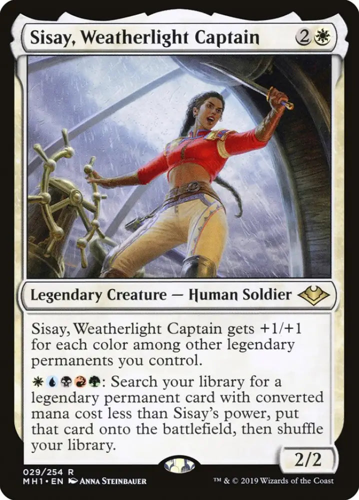 Sisay Weatherlight Captain [Modern Horizons] - MTG Single