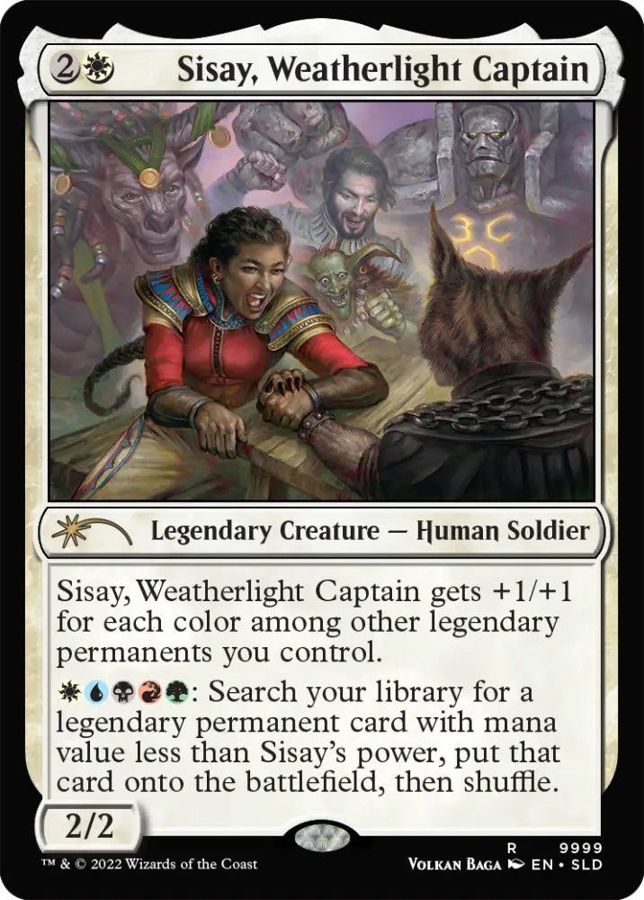 Sisay Weatherlight Captain [Secret Lair Drop Series] - MTG Single