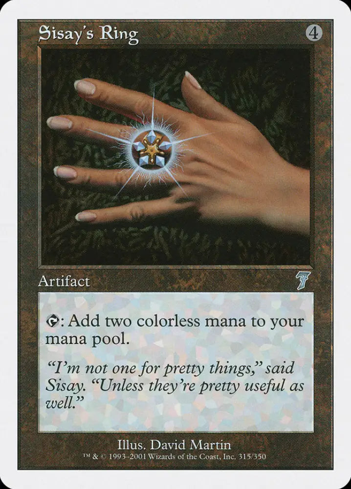 Sisay’s Ring [Seventh Edition] - MTG Single