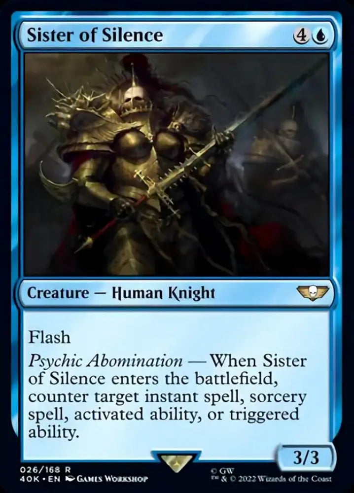 Sister of Silence [Warhammer 40,000] - MTG Single