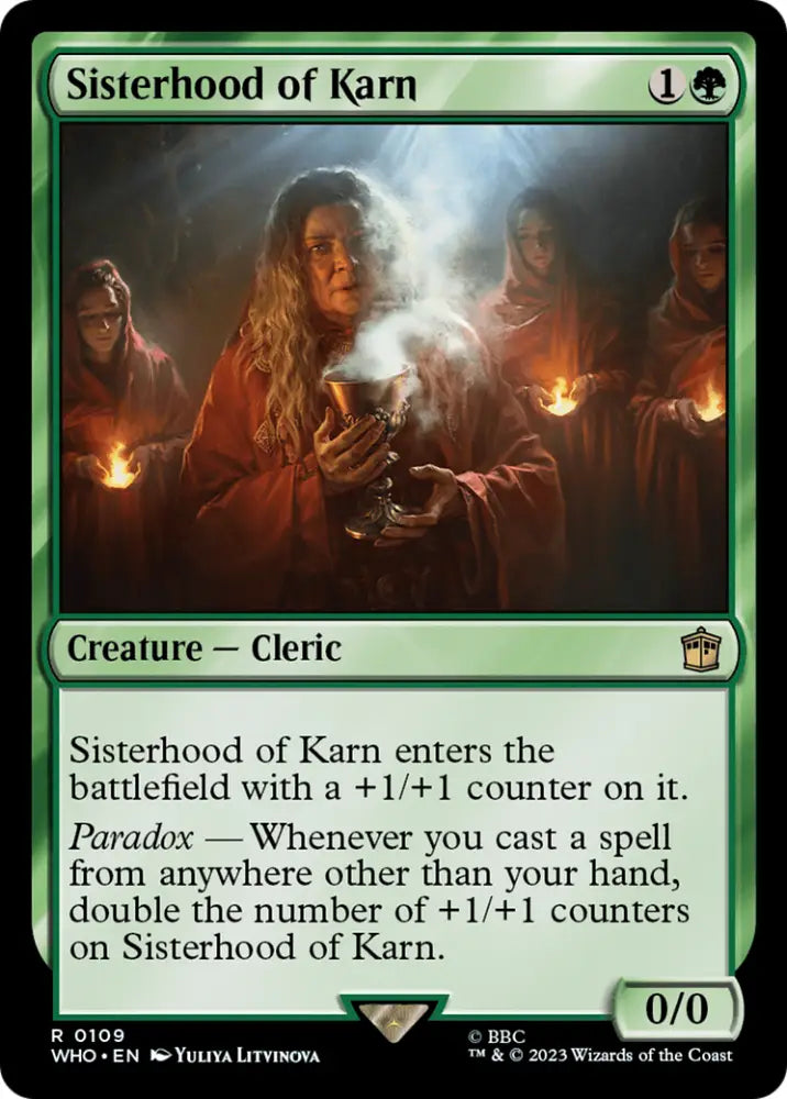 Sisterhood of Karn [Doctor Who] - MTG Single