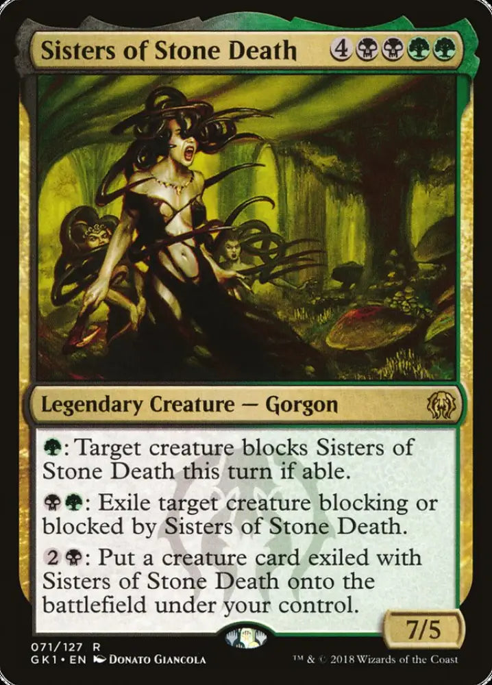 Sisters of Stone Death [Guilds of Ravnica Guild Kit] - MTG Single