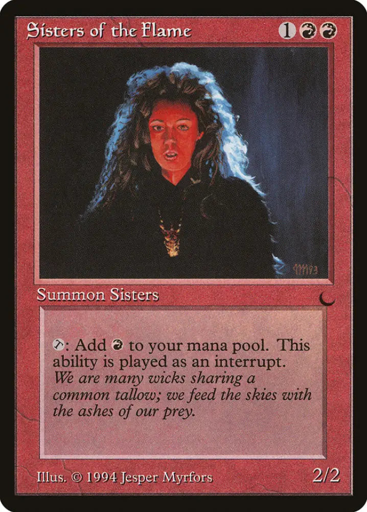 Sisters of the Flame [The Dark] - MTG Single