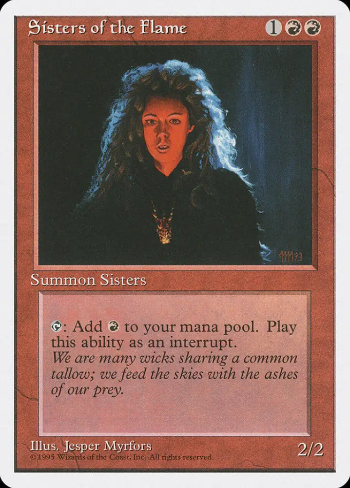 Sisters of the Flame [Fourth Edition] - MTG Single