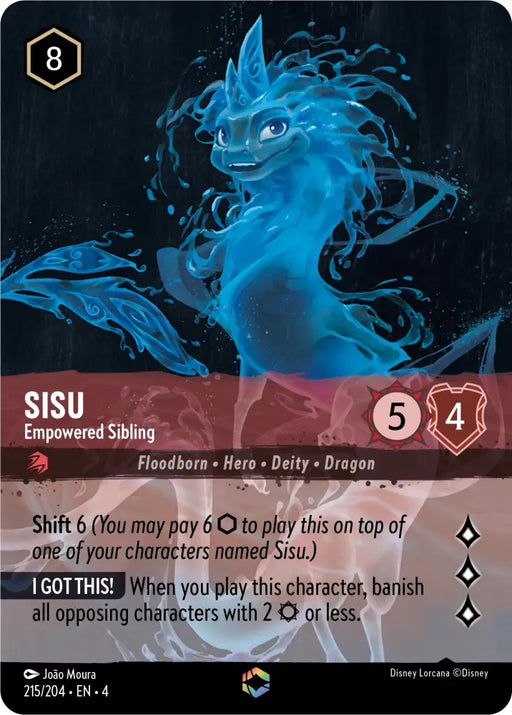 Sisu - Empowered Sibling (Enchanted) (215/204) [Ursula’s Return] - Lorcana Single