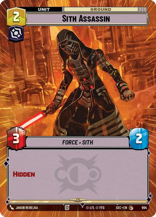 Sith Assassin (Hyperspace Foil) (994) [Secrets of Power]