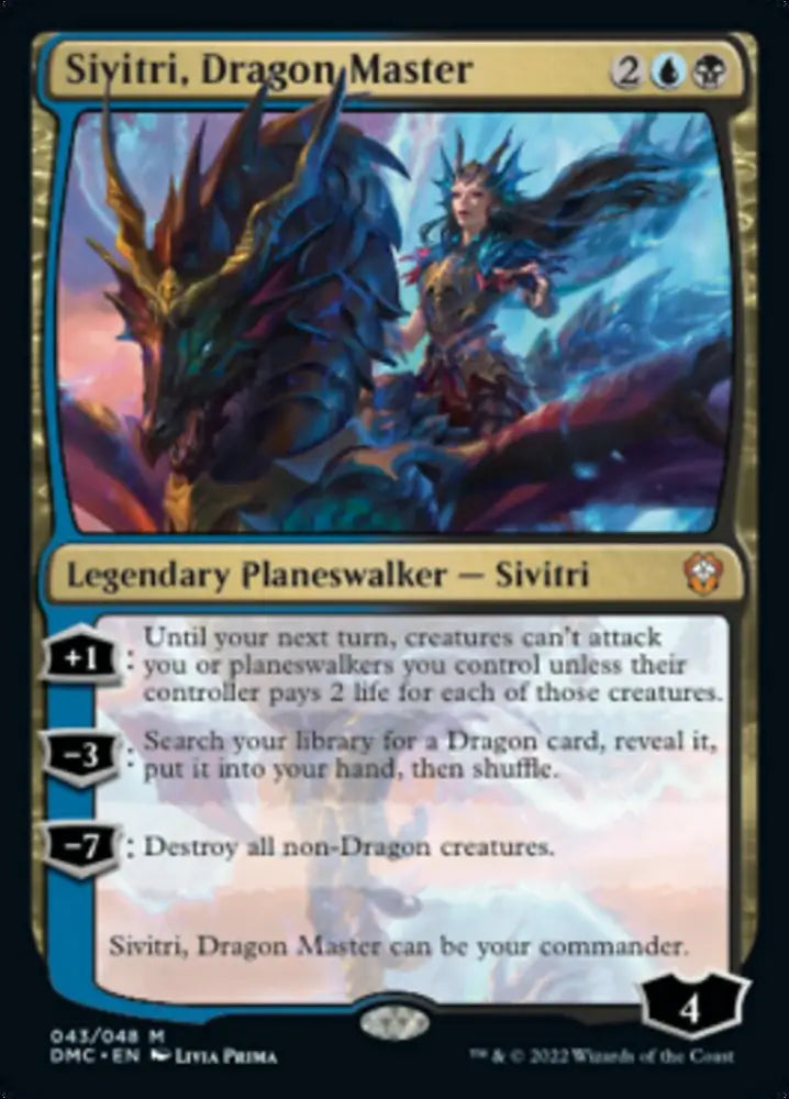 Sivitri Dragon Master [Dominaria United Commander] - MTG Single