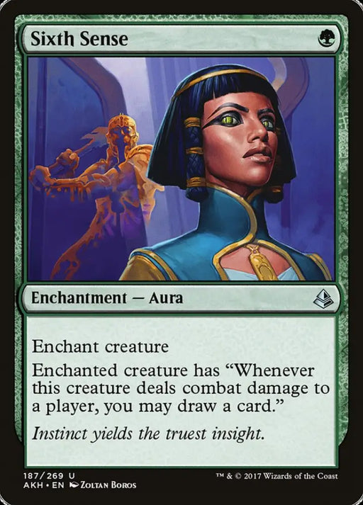 Sixth Sense [Amonkhet] - MTG Single