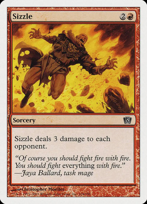 Sizzle (224) [Eighth Edition] - MTG Single