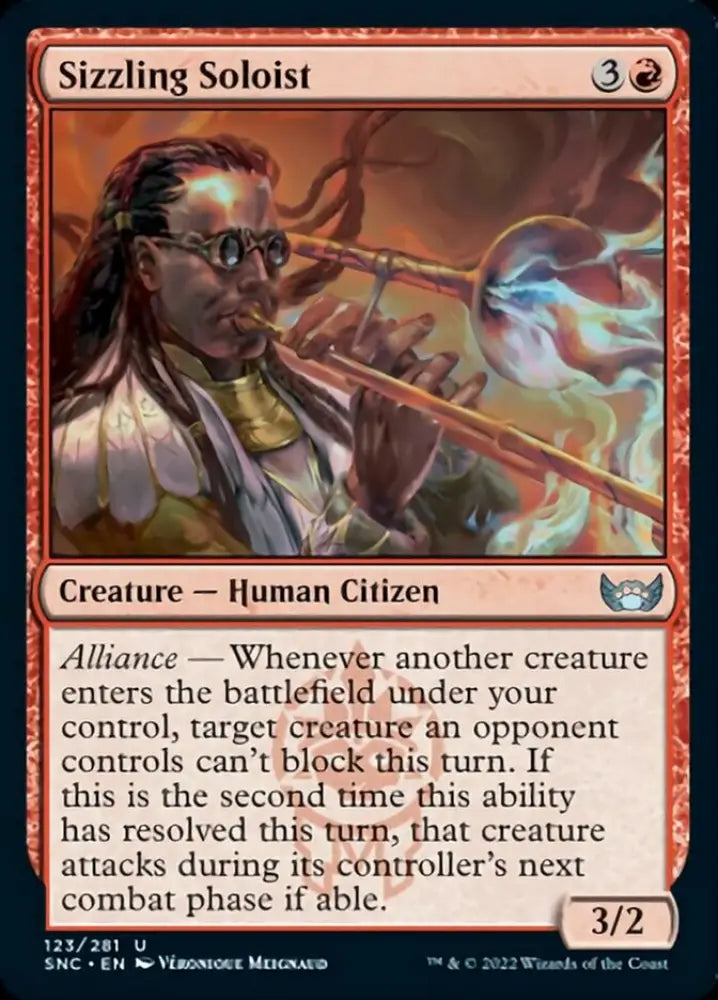 Sizzling Soloist [Streets of New Capenna] - MTG Single