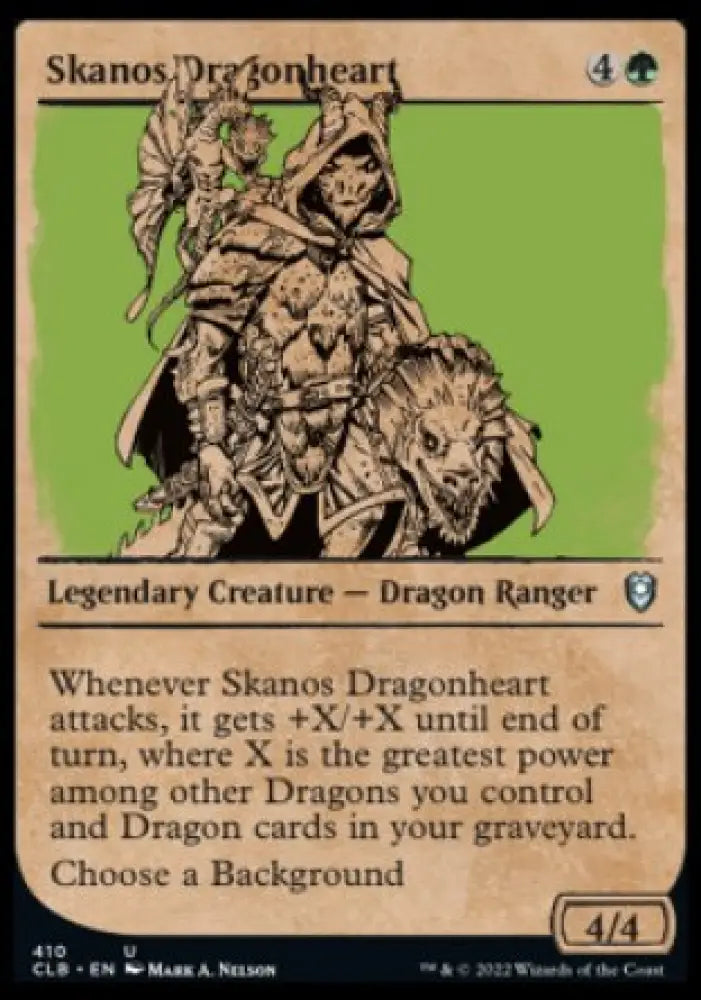 Skanos Dragonheart (Showcase) [Commander Legends: Battle for Baldur’s Gate] - MTG Single