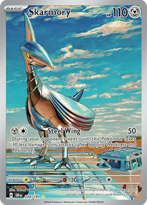Skarmory (209/191) [Scarlet & Violet: Surging Sparks] - Pokemon Single