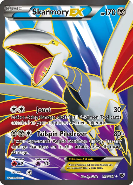Skarmory EX (145/146) [XY: Base Set] - Pokemon Single