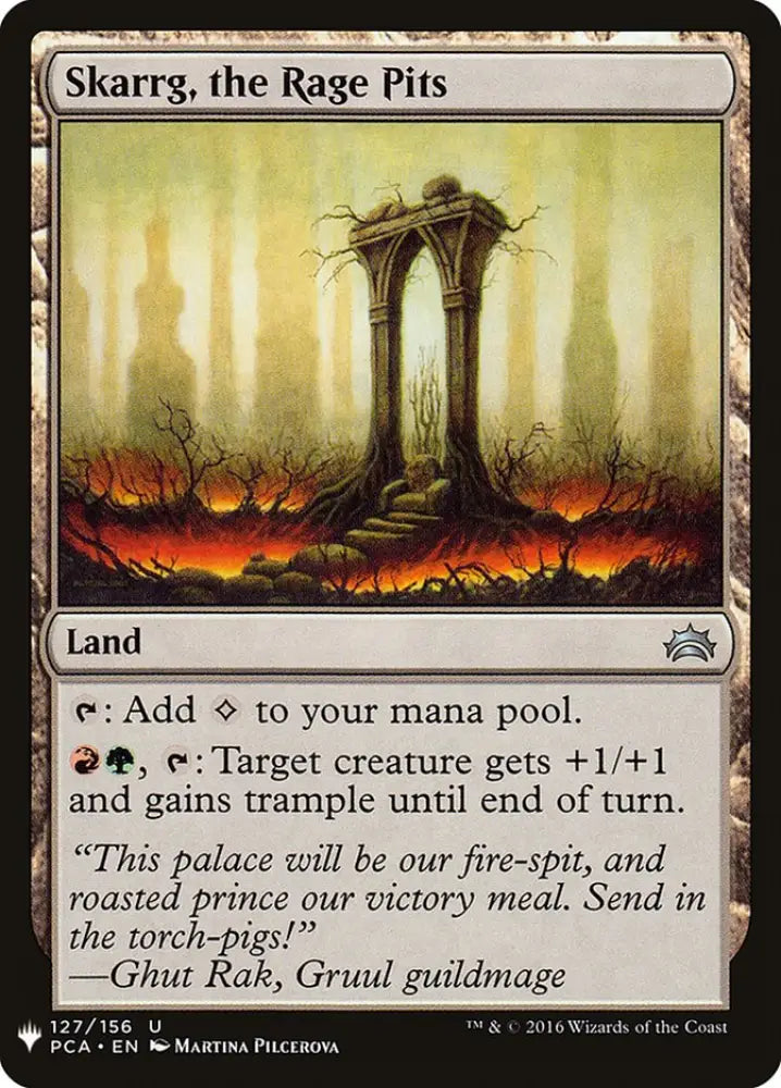 Skarrg the Rage Pits [Mystery Booster] - MTG Single