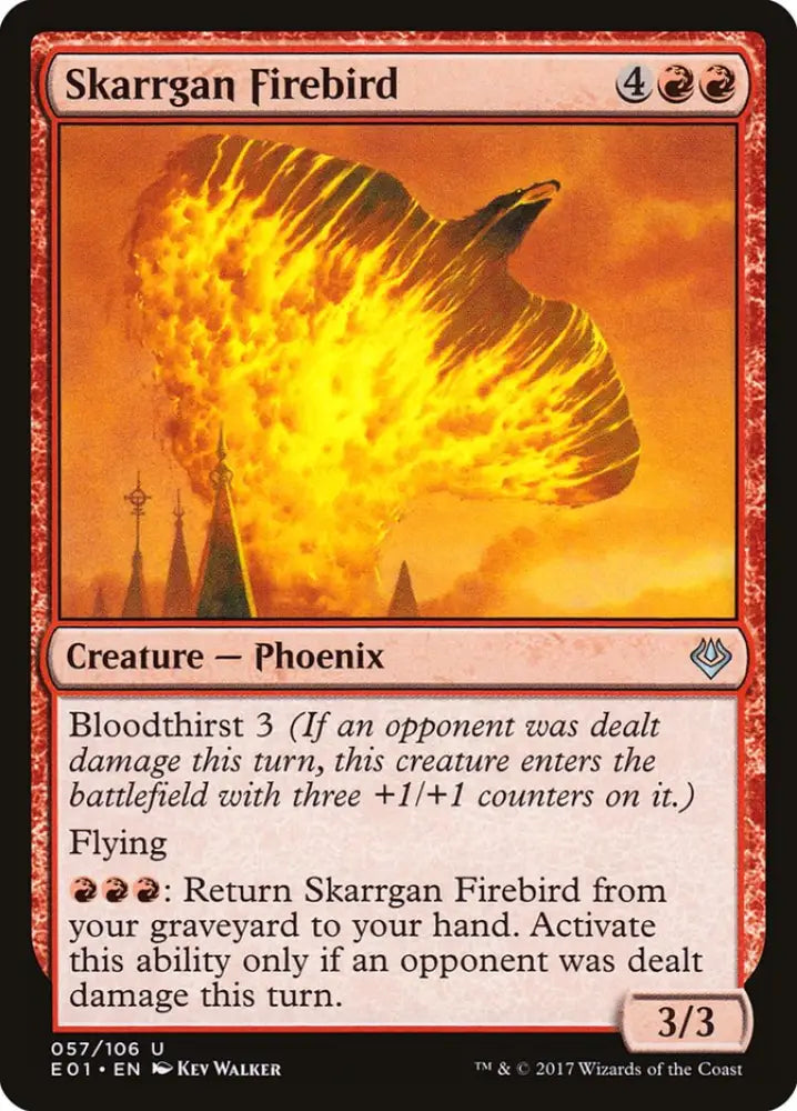 Skarrgan Firebird [Archenemy: Nicol Bolas] - MTG Single