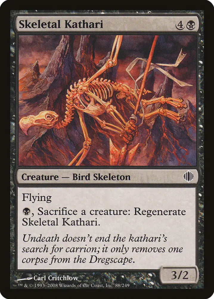 Skeletal Kathari [Shards of Alara] - MTG Single