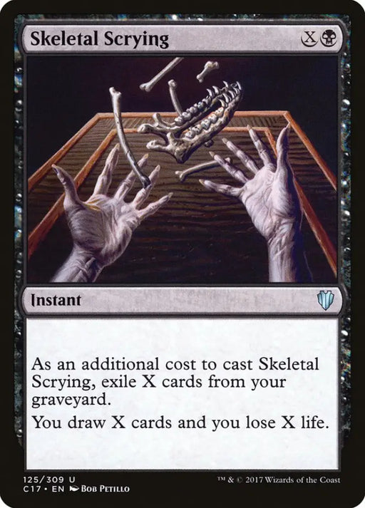 Skeletal Scrying [Commander 2017] - MTG Single