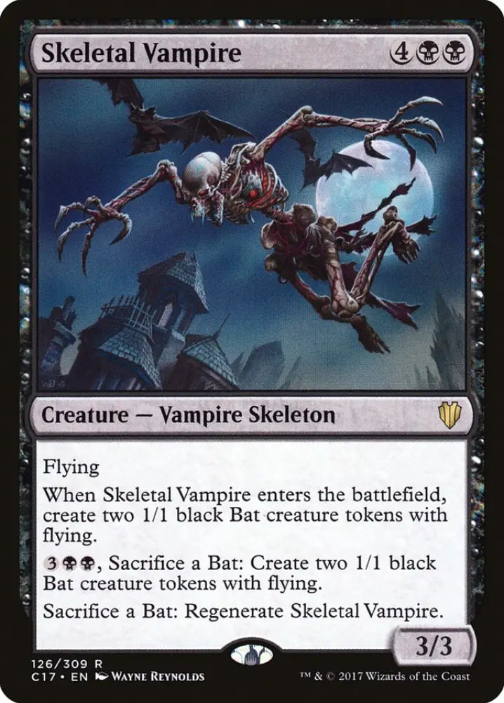 Skeletal Vampire [Commander 2017] - MTG Single