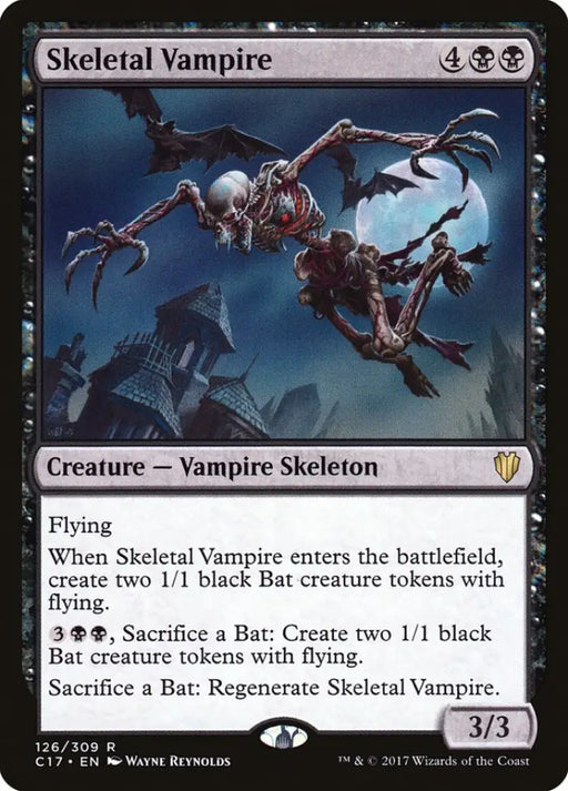 Skeletal Vampire [Commander 2017] - MTG Single