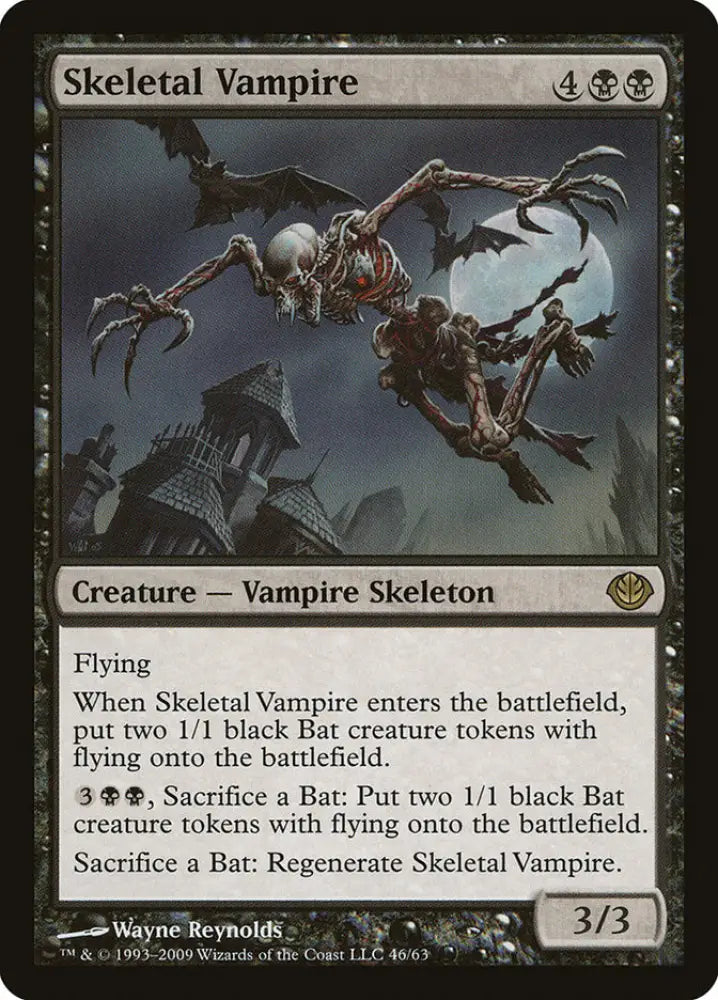 Skeletal Vampire [Duel Decks: Garruk vs. Liliana] - MTG Single