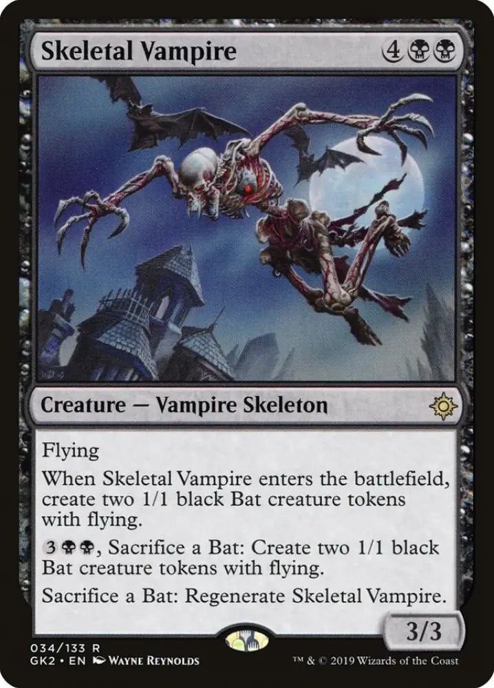 Skeletal Vampire [Ravnica Allegiance Guild Kit] - MTG Single