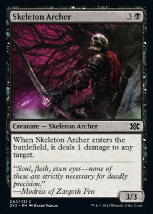 Skeleton Archer [Double Masters 2022] - MTG Single