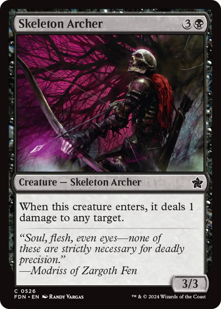 Skeleton Archer [Foundations] - MTG Single