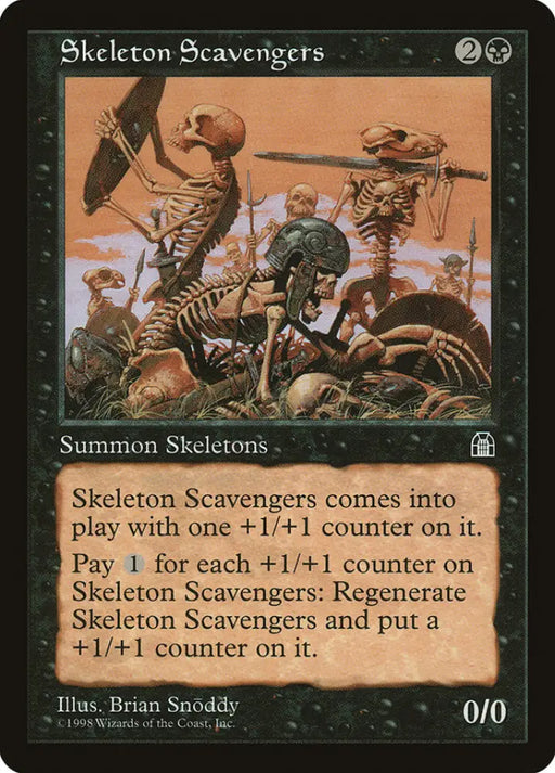 Skeleton Scavengers [Stronghold] - MTG Single