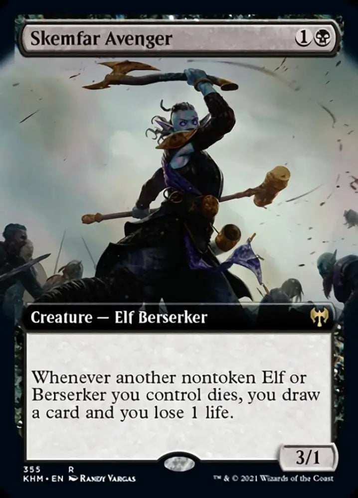 Skemfar Avenger (Extended Art) [Kaldheim] - MTG Single
