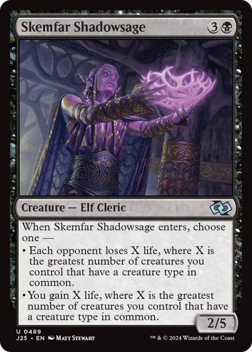 Skemfar Shadowsage [Foundations Jumpstart] - MTG Single