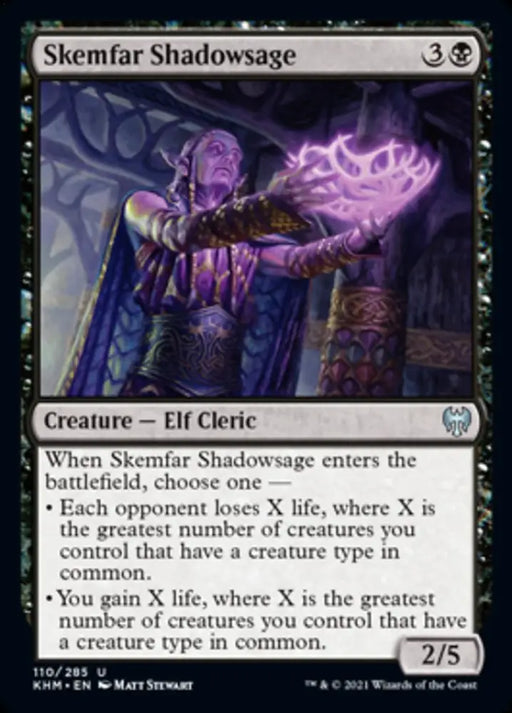 Skemfar Shadowsage [Kaldheim] - MTG Single