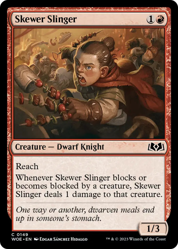 Skewer Slinger [Wilds of Eldraine] - MTG Single
