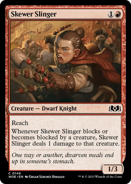 Skewer Slinger [Wilds of Eldraine] - MTG Single